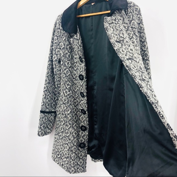 ✨Free People Boho Retro Wool Blend Tapestry Coat - Picture 7 of 16